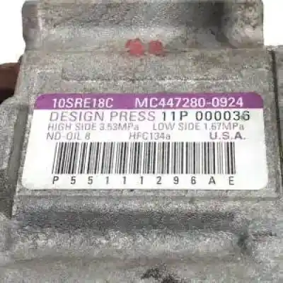 Second-hand car spare part air conditioning compressor for jeep compass ene oem iam references mc4472800924  