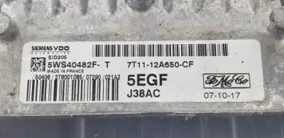 Second-hand car spare part ecu engine control for ford tourneo connect (tc7) hcpa oem iam references 5ws40482f  