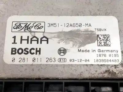 Автозапчастина б/у ебу контролер двигуна для ford focus c-max (cap) d-g8da посилання на oem iam 3m5112a650ma  1039s04403
