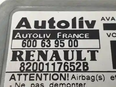 Автозапчасти б/у блок управления подушками безопасности за renault scenic (ja..) f9q732 ссылки oem iam 600639500  