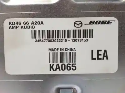 Автозапчастина б/у електронний модуль для mazda cx-5 (ke, gh) 2.0 (keefw) посилання на oem iam kd4666a20a  