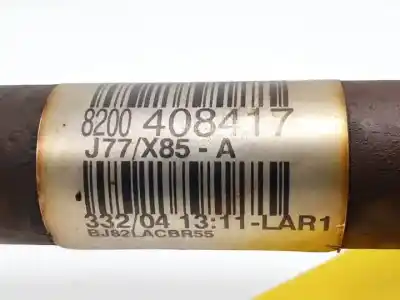 Second-hand car spare part front left transmission for renault grand modus k9k750 oem iam references 8200408417  