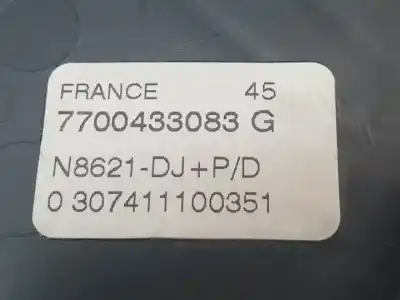 Автозапчасти б/у передняя левая подушка безопасности за renault scenic (ja..) f9q732 ссылки oem iam 7700433083g  