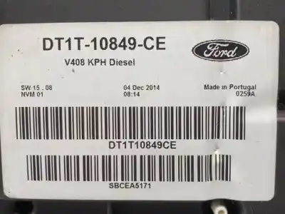 Автозапчастина б/у панель інструментів для ford transit connect (chc) t1ga посилання на oem iam dt1t10849ce  