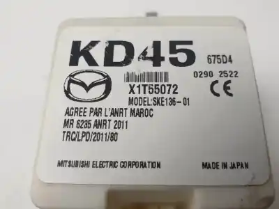Автозапчастина б/у електронний модуль для mazda cx-5 (ke, gh) 2.0 (keefw) посилання на oem iam kd45675d4  