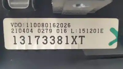 Peça sobressalente para automóvel em segunda mão quadrante por opel meriva d-z17dth referências oem iam 13173381xt  