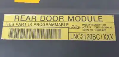 Second-hand car spare part electronic module for jaguar xj lc oem iam references lnc2120bcxxx  