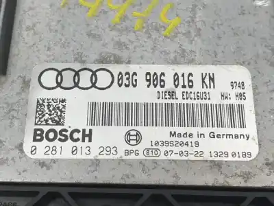 Автозапчастина б/у ебу контролер двигуна для audi a4 cabrio (8h) bpw посилання на oem iam 0281013293  