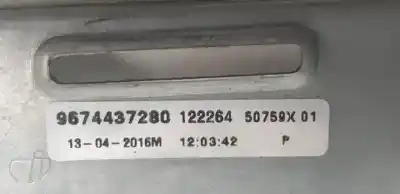 Автозапчасти б/у задний правый стеклорегулятор за citroen c-elysee (dd_) 1.2 vti 72 (ddhmy0) ссылки oem iam 9674437280  