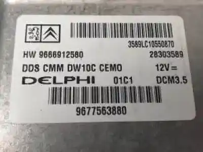 Second-hand car spare part ecu engine control for peugeot 508 rh02 oem iam references 28303589  