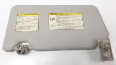 Peça sobressalente para automóvel em segunda mão para-sol direito por nissan micra iv (k13k) 1.2 referências oem iam 