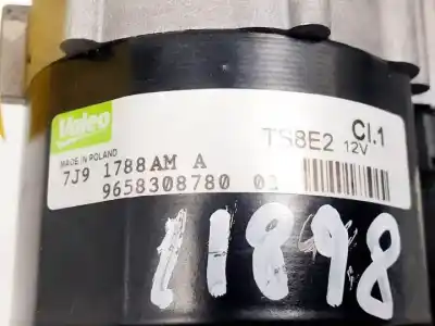 Peça sobressalente para automóvel em segunda mão motor de arranque por peugeot 206 g-kfw referências oem iam 9658308780  
