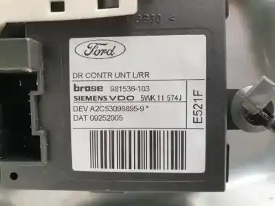 Second-hand car spare part rear left window regulator for ford focus c-max (cap) g6dd oem iam references 3m51r045h23a  
