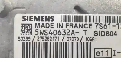 Second-hand car spare part ecu engine control for ford fiesta (cbk) 8hx oem iam references 5ws40632a  