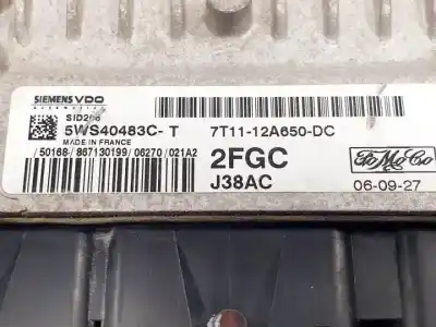 Автозапчастина б/у ебу контролер двигуна для ford transit connect (tc7) d-r3pa посилання на oem iam 7t1112a650dc  
