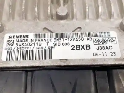 Автозапчасти б/у блок управления двигателем за ford focus c-max (cap) g6da ссылки oem iam 5ws40211bt  