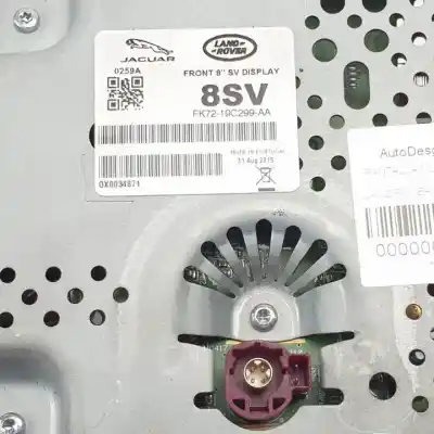 Peça sobressalente para automóvel em segunda mão display gps / multimídia por land rover range rover evoque 204dtd referências oem iam fk7219c299aa  