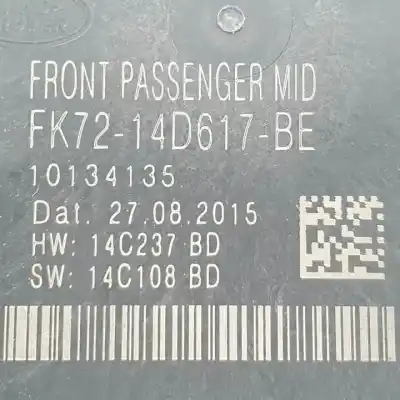 Peça sobressalente para automóvel em segunda mão módulo de confort / bsi /bcm por land rover range rover evoque 204dtd referências oem iam fk7214d617be  