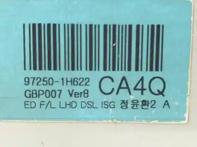 Second-hand car spare part climate control for kia pro_cee´d (ed) d4fb oem iam references 972501h622  