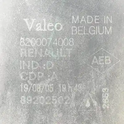 Автозапчастина б/у правий протитуман для renault laguna ii (bg0) f4r784 посилання на oem iam 8200074008  89202502