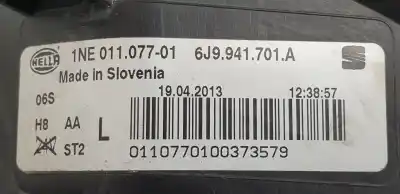 Pezzo di ricambio per auto di seconda mano fendinebbia sinistra per seat ibiza (6j5) reference riferimenti oem iam 6j9941701a 1ne01107701 