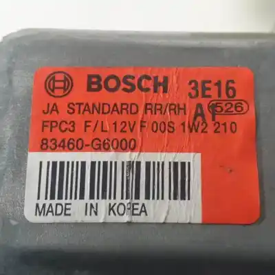 Second-hand car spare part rear right window regulator for kia picanto (ja) g3ld oem iam references 83460g6000  