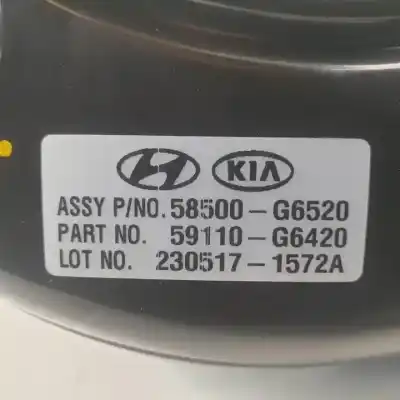 Second-hand car spare part brake servo for kia picanto (ja) g3ld oem iam references 58500g6520  2305171572a