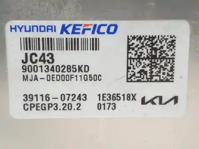 Second-hand car spare part ecu engine control for kia picanto (ja) g3ld oem iam references 9001340285kd  