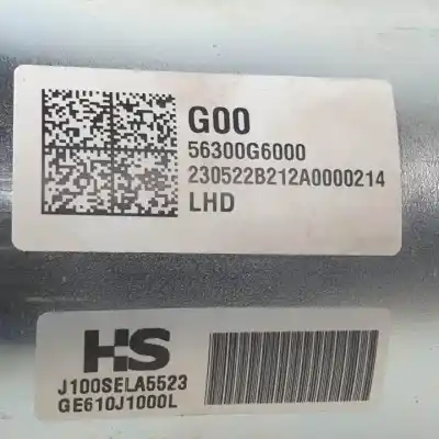 Second-hand car spare part steering column for kia picanto (ja) g3ld oem iam references 56300g6000  