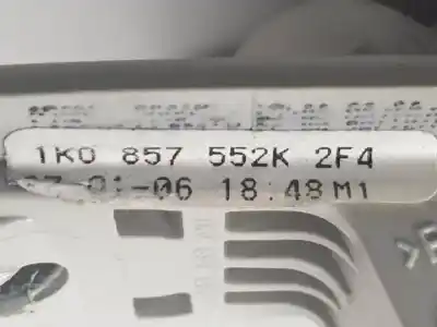 Peça sobressalente para automóvel em segunda mão para-sol direito por volkswagen jetta (1k2) azv. bkd. cbda. cbdb. cjaa referências oem iam 1k0857552k  