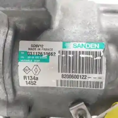 Second-hand car spare part air conditioning compressor for renault grand modus k9k766 oem iam references 8200600122  