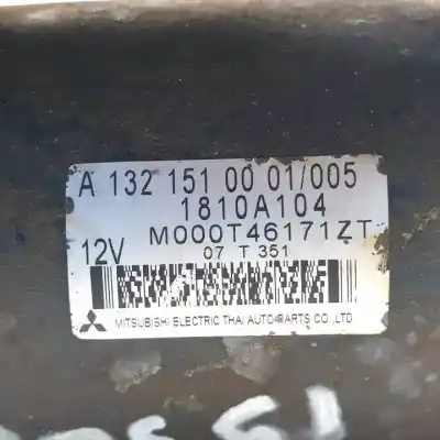 Peça sobressalente para automóvel em segunda mão motor de arranque por smart cabrio 132910 referências oem iam 1810a104  m000t46171zt