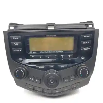 Peça sobressalente para automóvel em segunda mão sistema de áudio / rádio cd por honda accord tourer (cn/cm) n22a1 referências oem iam 39050sefg620