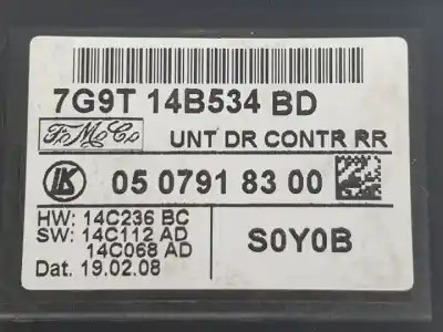 Автозапчасти б/у комфортный модуль за ford s-max (ca1) aowa ссылки oem iam 7g9t14b534bd  