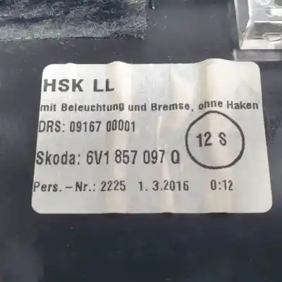 Автозапчасти б/у бардачок за skoda fabia combi (nj5) cus ссылки oem iam 6v1857097q  