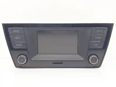 Peça sobressalente para automóvel em segunda mão sistema de áudio / rádio cd por skoda fabia combi (nj5) cus referências oem iam 6v0035871b Peça sobressalente para automóvel em segunda mão sistema de áudio / rádio cd por skoda fabia combi (nj5) cus referências oem iam 6v0035871b