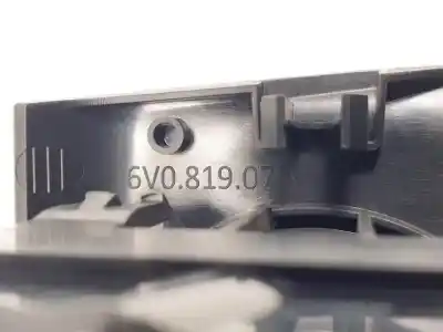 Peça sobressalente para automóvel em segunda mão comando de sofagem (chauffage / ar condicionado)  por skoda fabia combi (nj5) cus referências oem iam 6v0819075   Peça sobressalente para automóvel em segunda mão comando de sofagem (chauffage / ar condicionado)  por skoda fabia combi (nj5) cus referências oem iam 6v0819075