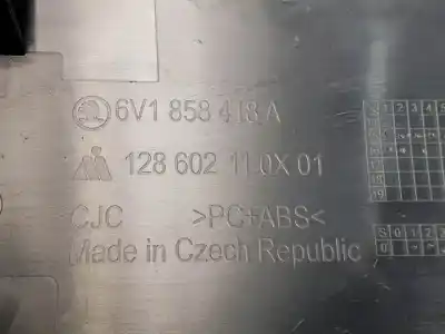 Second-hand car spare part bonnet handle for skoda fabia combi (nj5) cus oem iam references 6v1858418a  