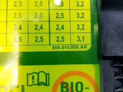 Peça sobressalente para automóvel em segunda mão tampa de combustível externa por skoda fabia combi (nj5) cus referências oem iam 6v6809857  6v0010000ak Peça sobressalente para automóvel em segunda mão tampa de combustível externa por skoda fabia combi (nj5) cus referências oem iam 6v6809857  6v0010000ak