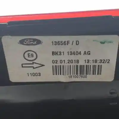 Автозапчасти б/у правый задний фонарь за ford transit custom nugget (ttf) ymr6 ссылки oem iam bk3113404ag halogeno 13656f 13656f