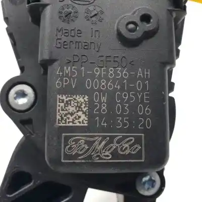 Автозапчастина б/у педальний потенціометр для ford focus c-max (cap) d-kkda посилання на oem iam 4m519f836ah  