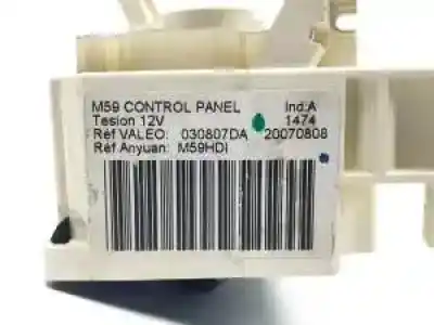 Second-hand car spare part heating / air conditioning control panel for peugeot partner (s2) d-9hw oem iam references 030807da  