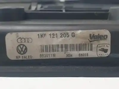 Pezzo di ricambio per auto di seconda mano elettroventola per volkswagen jetta (1k2) azv. bkd. cbda. cbdb. cjaa riferimenti oem iam 1k0121205g  