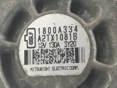 Автозапчастина б/у генератор для mitsubishi outlander (cw0) 4n14 посилання на oem iam 1800a334  