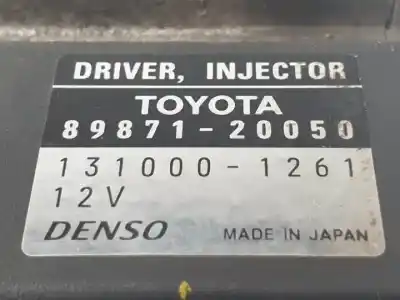 Peça sobressalente para automóvel em segunda mão módulo eletrônico por toyota corolla (e12) d-1cd ftv referências oem iam 8987120050  