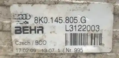 Second-hand car spare part intercooler for audi a5 cabriolet (8f7) cdnc oem iam references 8k0145805g  
