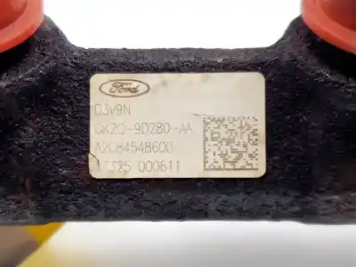 Peça sobressalente para automóvel em segunda mão régua / rampa de injetores por ford transit custom nugget (ttf) ymr6 referências oem iam gk2q9d280aa  