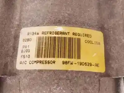 Peça sobressalente para automóvel em segunda mão compressor de ar condicionado a/a a/c por ford fiesta (cbk) g-a9ja referências oem iam 96fw19d629ae  