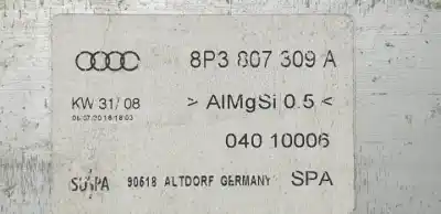 Автозапчастина б/у підсилення заднього бампера для audi a3 (8p) bls посилання на oem iam 8p3007309a  