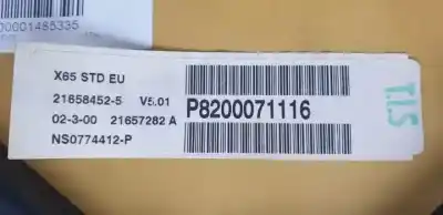 Автозапчастина б/у панель інструментів для renault clio ii fase i (b/cbo) d7f720 посилання на oem iam 8200071116  216584525